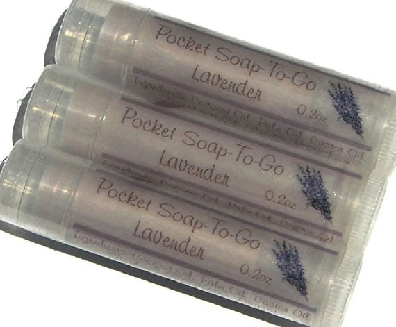 Lavender Pocket Soap - Mini Soap Perfect For Travel