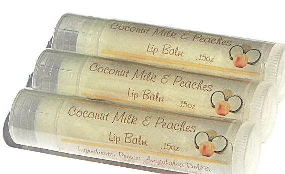 Coconut Milk & Peaches Lip Balm